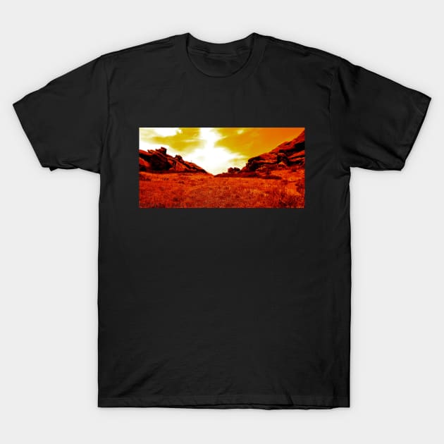 Red Rocks T-Shirt by Cry for Help Apparel